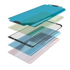 slomart 3d edge nano flexi steklo za celoten zaslon kaljeno steklo z okvirjem samsung galaxy s21 ultra 5g transparentno