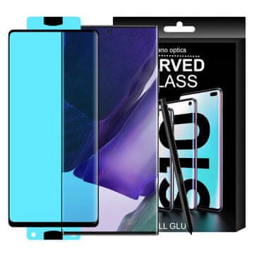 HURTEL Steklo za zaslon iz kaljenega stekla z okvirjem Samsung Galaxy S21+ 5G 3D Edge Nano Flexi Glass črno