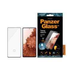 PanzerGlass zaščitno steklo Edge-to-Edge Antibacterial za Samsung Galaxy S21+, črno