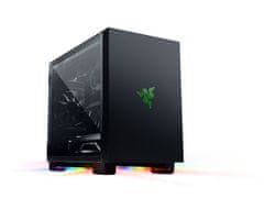 Razer Tomahawk Mini-ITX računalniško ohišje, aluminij, kaljeno steklo