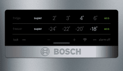 Bosch KGN49XIEA prostostoječi hladilnik, z zamrzovalnikom spodaj