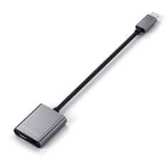 Satechi USB-C v 3.5 mm avdio adapter, PD, Space Gray