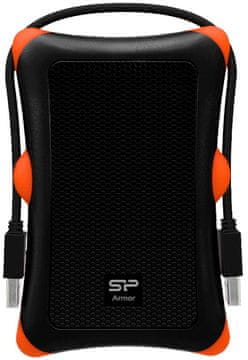 Silicon Power Armor A30 trdi disk, 2 TB, črn (SP020TBPHDA30S3K)