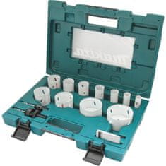 Makita 14-delni set BIM kronskih žag 19-75 mm D-63971