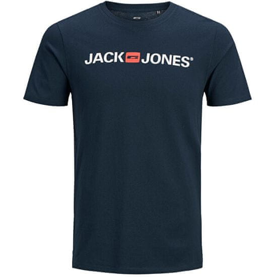 Jack&Jones JJECORP 12137126 moška majica JJECORP 12137126 Navy Blaze r SLIM FIT