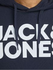 Jack&Jones Moška jopica JJECORP 12152840 Navy Blaze r Reg / Large Print (Velikost L)