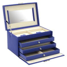 Friedrich Lederwaren Škatla za nakit modra Jolie 23256-50