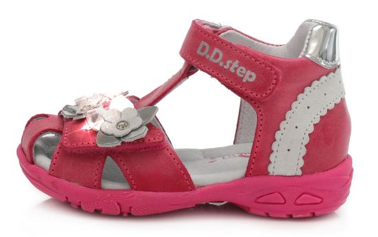D-D-step AC290-384 dekliški sandali, svetleči