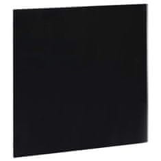 Vidaxl Omarica za ključe z magnetno tablo črna 35x35x5,5 cm