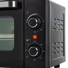 Vidaxl Tristar Mini pečica OV-3615, 800 W, črna
