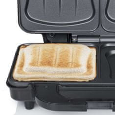 Greatstore Tristar opekač sendvičev SA-3060, 900 W, črno-srebrn