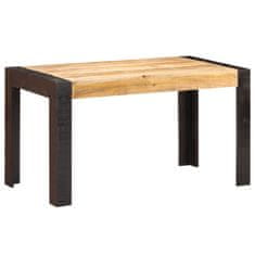 Vidaxl Jedilna miza 140x70x76 cm trden robusten mangov les