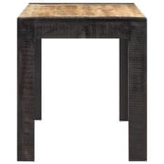 Vidaxl Jedilna miza 140x70x76 cm trden robusten mangov les