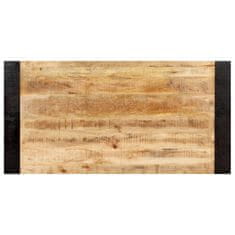 Vidaxl Jedilna miza 140x70x76 cm trden robusten mangov les