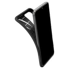 Spigen Liquid Air silikonski ovitek za Samsung Galaxy S21 Ultra, črna