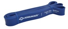 Schildkröt fitnes elastika, Medium, modra, 32 mm