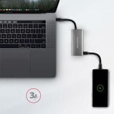AXAGON razdelilnik USB-C na 2x USB-A + 2x USB-C