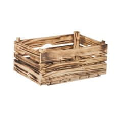 Čisté dřevo CleanWood strojena lesena škatla 40 x 26 x 18 cm