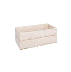 Čisté dřevo CleanWood Lesena škatla 28 x 15 x 12 cm
