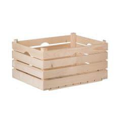 Čisté dřevo CleanWood Lesena škatla 52 x 36 x 26 cm