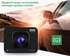 Navitel R250 Dual avto kamera + vzvratna kamera, FHD, 5,1cm zaslon, nočni vid, G-senzor