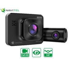 Navitel R250 Dual avto kamera + vzvratna kamera, FHD, 5,1cm zaslon, nočni vid, G-senzor