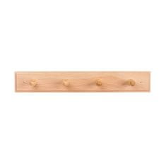Čisté dřevo Stenski obešalnik CleanWood Spruce - majhen