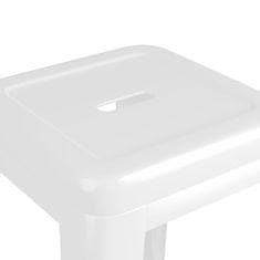 Vidaxl Barska garnitura 5-delna bela
