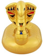 41445 napihljiva kobra z držali, 173 x 91 cm, zlata