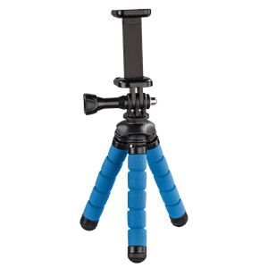   Hama Flex mini foto stojalo za pametni telefon/GoPro, 14 cm, modro