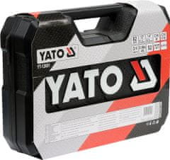YATO  komplet ključev 1/2", 1/4" + dodatki 82 kom