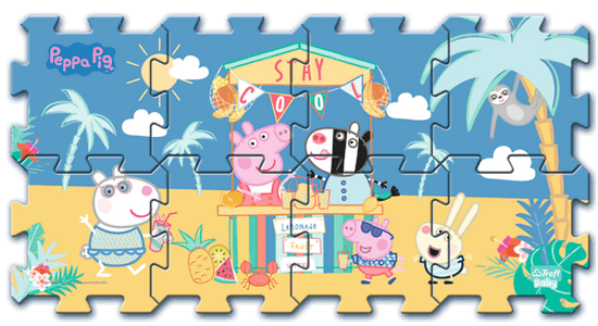 Trefl Peppa Pig Penasta sestavljanka: Poletne počitnice