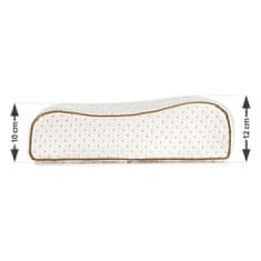 Vitapur višji anatomski vzglavnik iz lateksa, XL Comfort, 60x40x9/10 cm