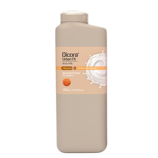 Dicora Mleko za Tělo z vitamini B Mandle in oreščki ( Body Milk) 400 ml