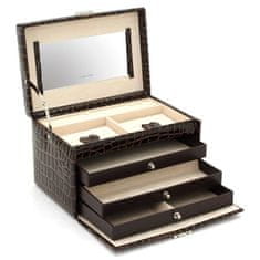 Friedrich Lederwaren Škatla za nakit rjava / bež Jolie 23254-34