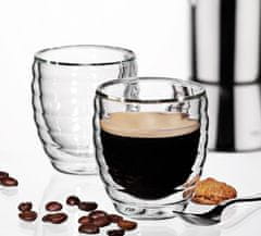 Kela kozarci za espresso CESENA komplet 2, 80 ml KL-12410