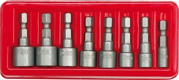 Vorel  Bit set razširitve šesterokotni 8 kom CrV 1/4"