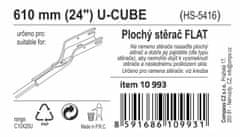 Compass  FLAT BULK brisalec (KOCKA) 24"/610mm