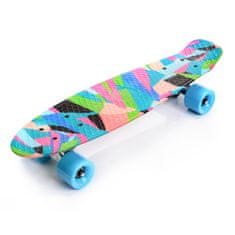 MTR Pennyboard deska 56 cm AL truck, PIXELS S-120