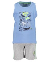 Blue Seven fantovski set majice in kratkih hlač 826005 X, 122, moder