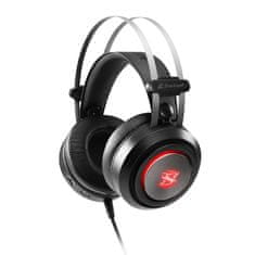 Sharkoon Skiller SGH30 gaming slušalke, mikrofon, črne - rabljeno