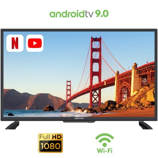 Manta 32LFA120D FHD LED televizor, Android TV