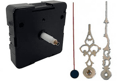 HERMLE Komplet urni mehanizem s kazalci - OS 16mm