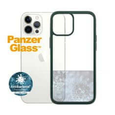 PanzerGlass ClearCase Antibacterial zaščitni ovitek za Apple iPhone 12 Pro Max, zelen