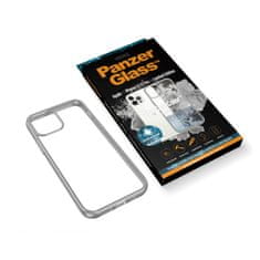 PanzerGlass ClearCase AntiBacterial zaščitni ovitek za Apple iPhone 12/12 Pro, srebrn