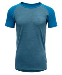 Devold Breeze Junior T-shirt fantovska funkcionalna majica, modra, 152