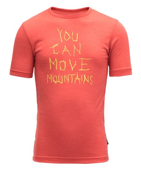 Devold Moving Mountain Kid Tee otroška funkcionalna majica