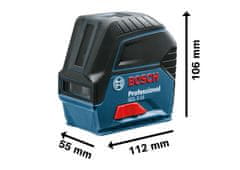 BOSCH Professional točkovni laser GCL 2-15 + RM1, v kartonu (0601066E00) - odprta embalaža