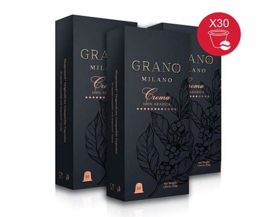 Grano Milano Kava CREMA (3x10 kavnih kapsul)