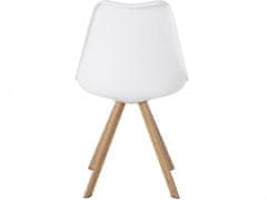Danish Style Jedilni stol Artas (SET 2), bel
